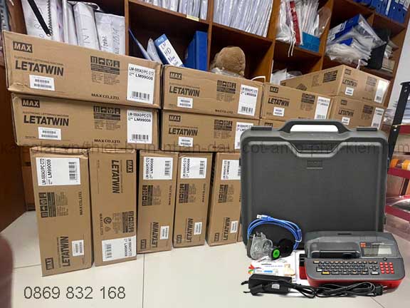 Máy in đầu cốt Letatwim Max - Nhật Bản khởi đầu cho sự chuyên nghiệp của hệ thống điện - cáp viễn thông