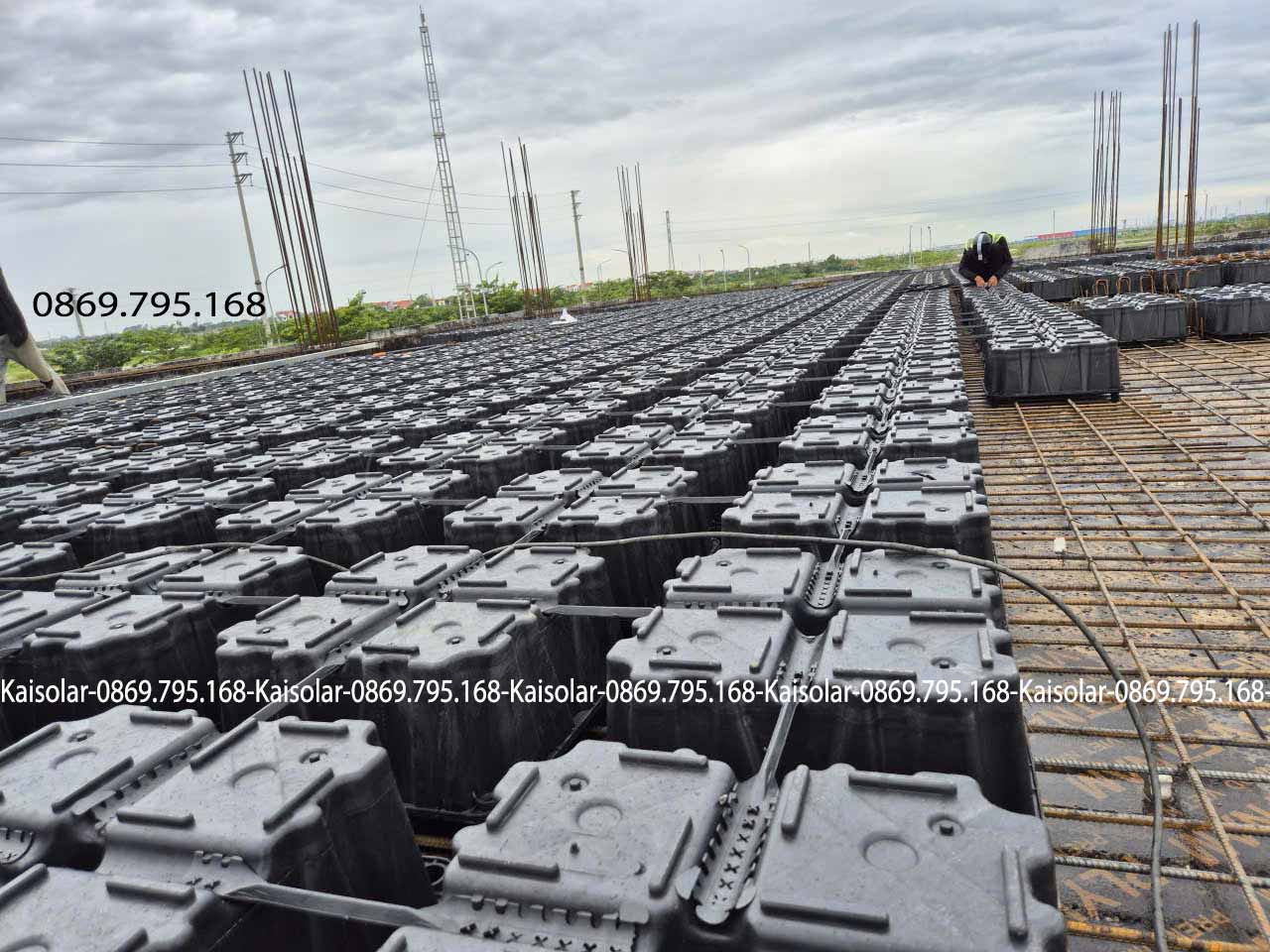 Hộp nhựa U-boot giải pháp sàn nhẹ không dầm