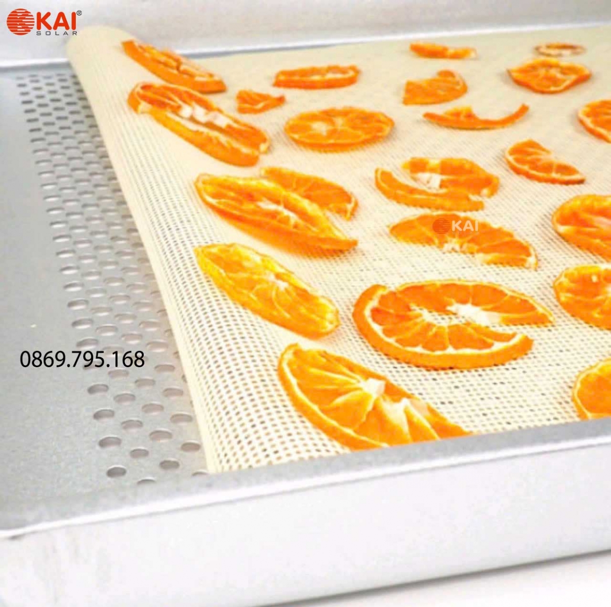 Tấm lót silicon chịu nhiệt - chống dính: Giải pháp hoàn hảo cho xưởng sấy cam