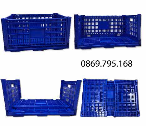 sọt đựng hoa quả gấp gọn