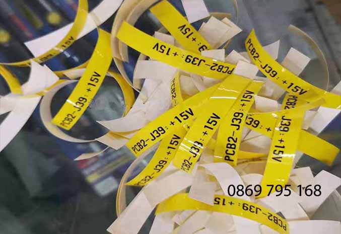 Dịch vụ in nhãn đánh dấu dây điện