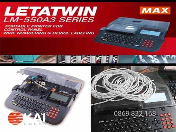 Máy in đầu cốt - máy in nhãn