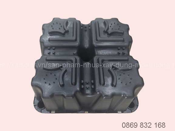 Hộp nhựa sàn rỗng - Hộp Uboot 46x46cm