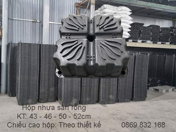 Sản xuất, cung cấp Hộp nhựa Uboot - Hộp nhựa sàn rỗng chất lượng và uy tín