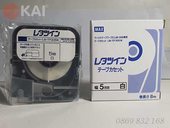 Nhãn in đầu cốt LM-TP305 (W, Y, T)