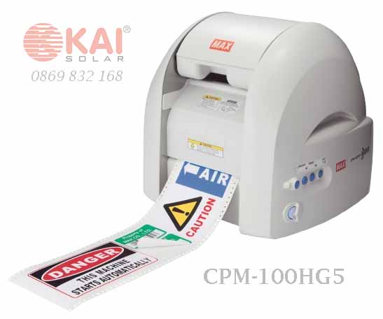 Máy in và cắt nhãn tự động Bepop CPM 100H5G