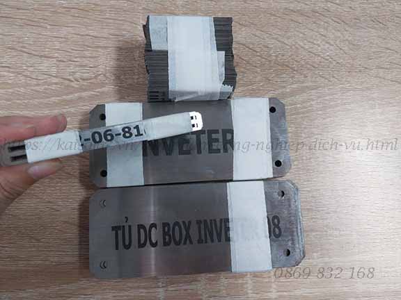 Thẻ cốt inox - cos inox dùng trong ngành điện, cơ điện (M&E)