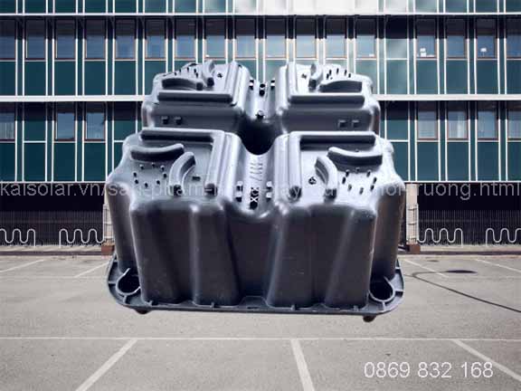 Hộp nhựa Uboot 43x43xHcm (H - Chiều cao hộp)