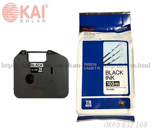 Mực Brother TR-100BK in ống lồng đầu cốt