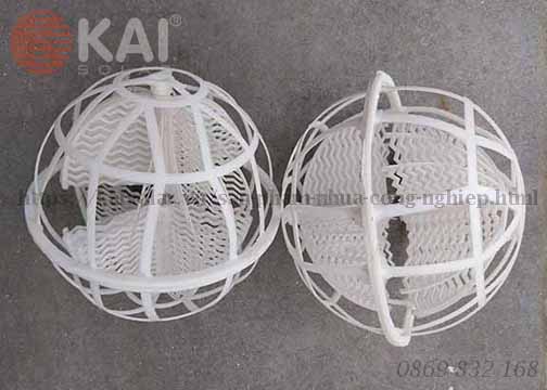 Cầu nhựa vi sinh D150 