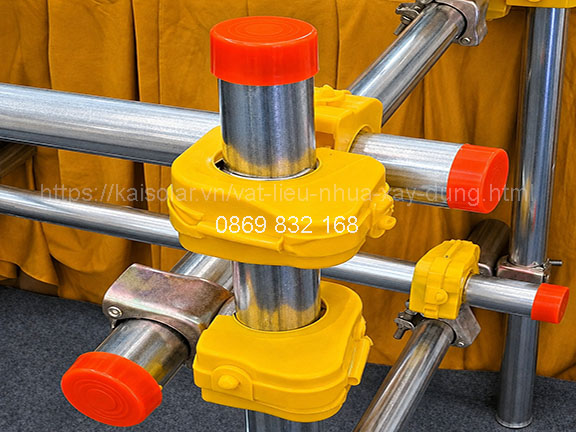 Nắp nhựa bịt đầu giàn giáo d42, d48cm - Bảo hộ an toàn trong lao động
