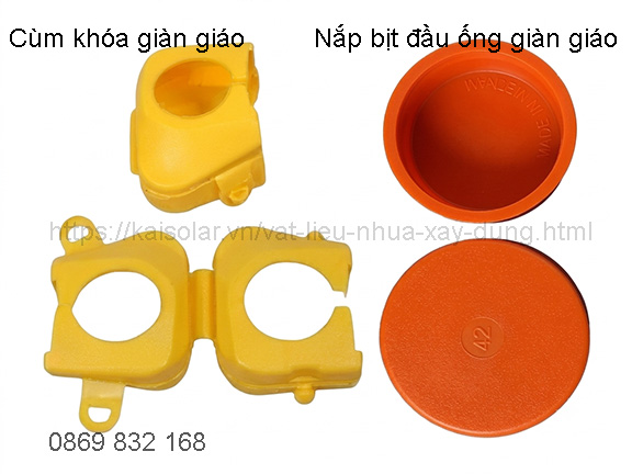 Nắp bị đầu ống, Nắp cùm khóa giàn giáo - Bảo hộ an toàn lao động hiệu quả