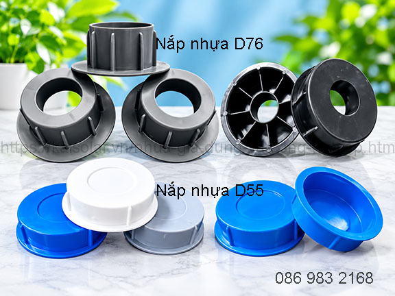 Nắp bịt bảo vệ đầu lõi giấy, lõi nhựa D76, D55