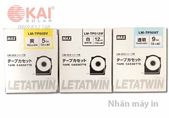 Nhãn dùng cho máy in đầu cốt