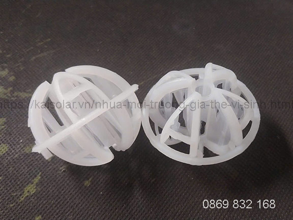 Cầu nhựa vi sinh D50 mẫu mới - Độ bền cao, giải pháp hiệu quả trong xử lý nước thải